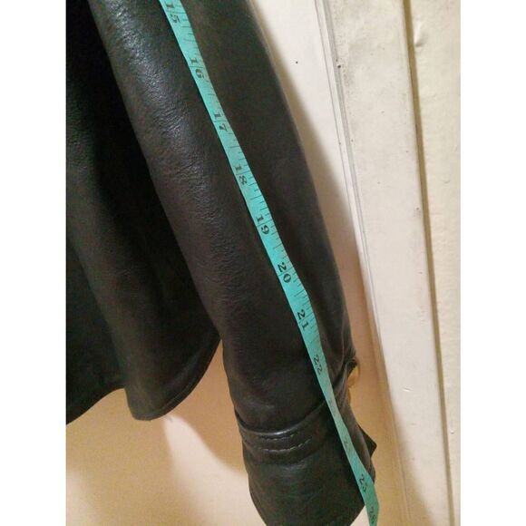 Plus size Genuine leather jacket - Picture 7 of 8